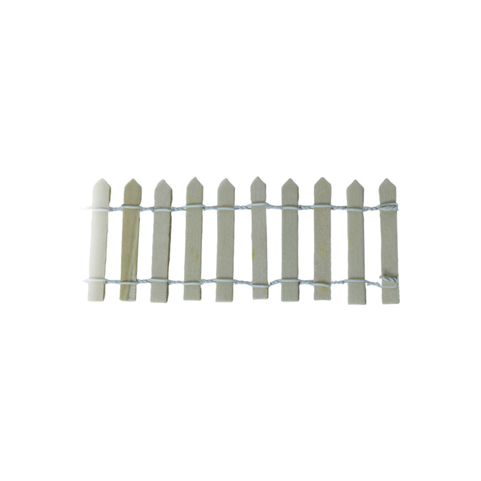 Wonderland Set of 2 Miniature Toys Long Fence (Beige)