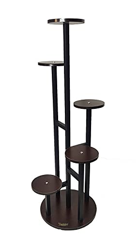 Wooden Planter Stand for 5 pots