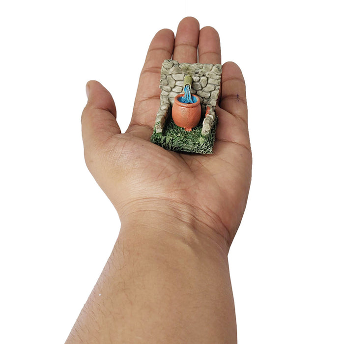 Miniature Toys : Resin Matka Well for Tray Gardening - Wonderland Garden Arts and Craft