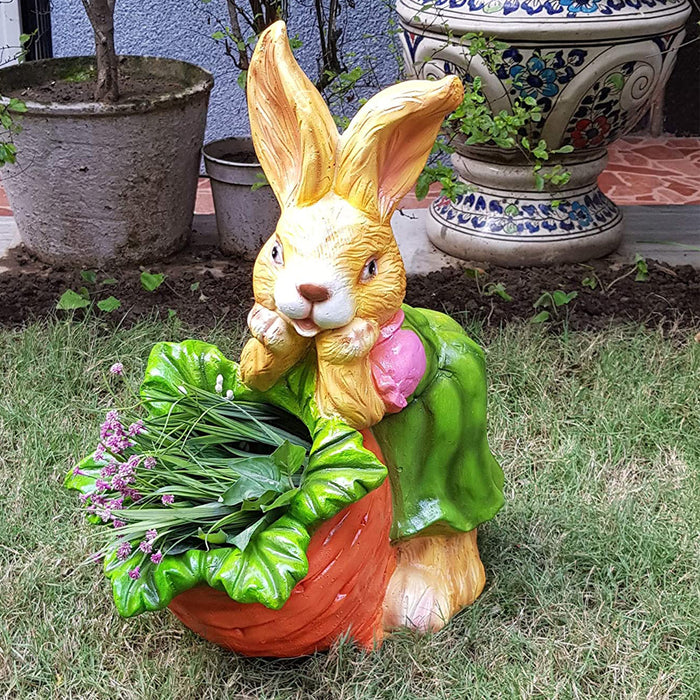 Buy Bunny Flower Planters for garden décor online — Wonderland Garden ...