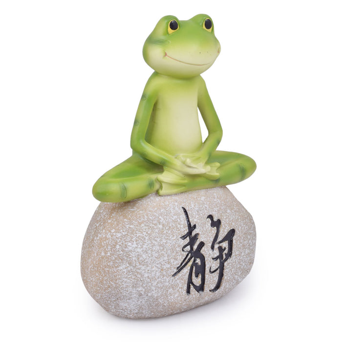 Frog Statue for Balcony and Garden Decoration
