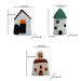 Miniature Toys : (Set of 8) Mini Houses - Wonderland Garden Arts and Craft
