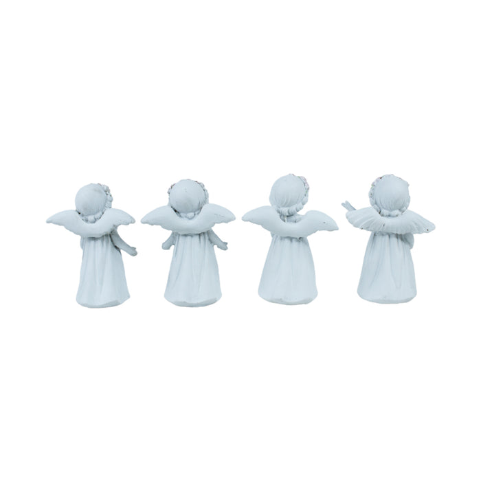 (Set of 4) Standing Angels Statue