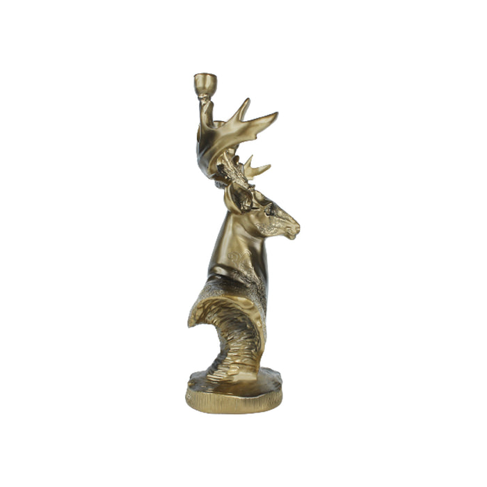 Stag Deer Candle Holder Showpiece show piece for living room home decoration