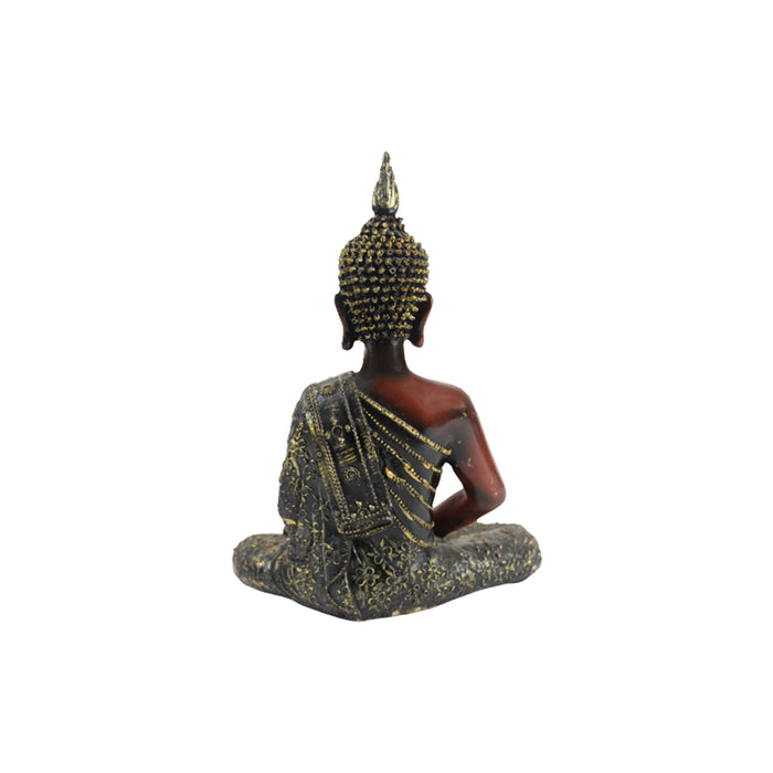 Laughing Buddha Statue Figurine Gift Asian Decor Size 5 inch Golden -  Walmart.com