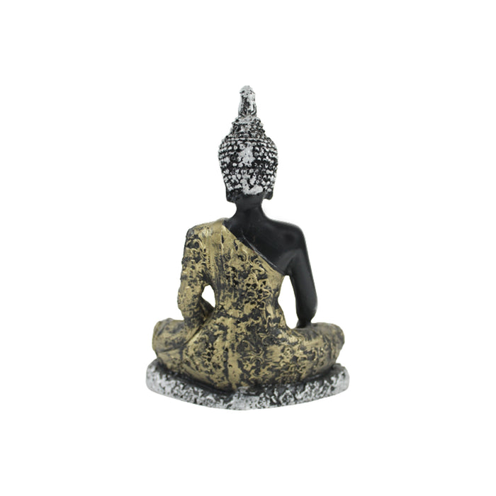  Wonderland Buddha Idol Statue Showpiece With  (Golden ) for Living Room Home Décor and