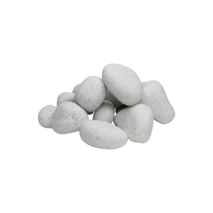 Wonderland Super white Small |Decorative Pebbles|Garden Pebbles|Colored Pebbles|Smooth pebbles|River Pebbles ( 1 kg pack )