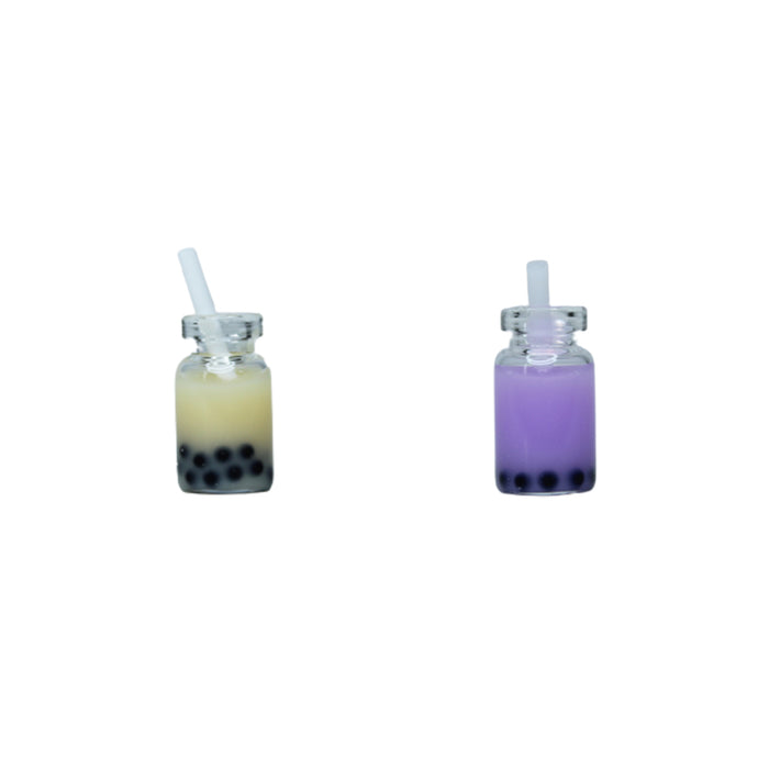 Miniature Toys : (Set of 8) Yellow and Purple Soda Drink
