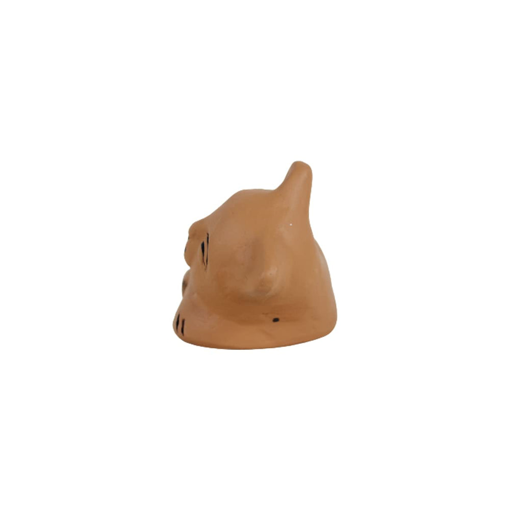Terracotta Cat Pot for Small Plants & Succulents