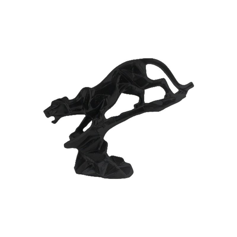 Black Panther Jaguar Statue Showpiece