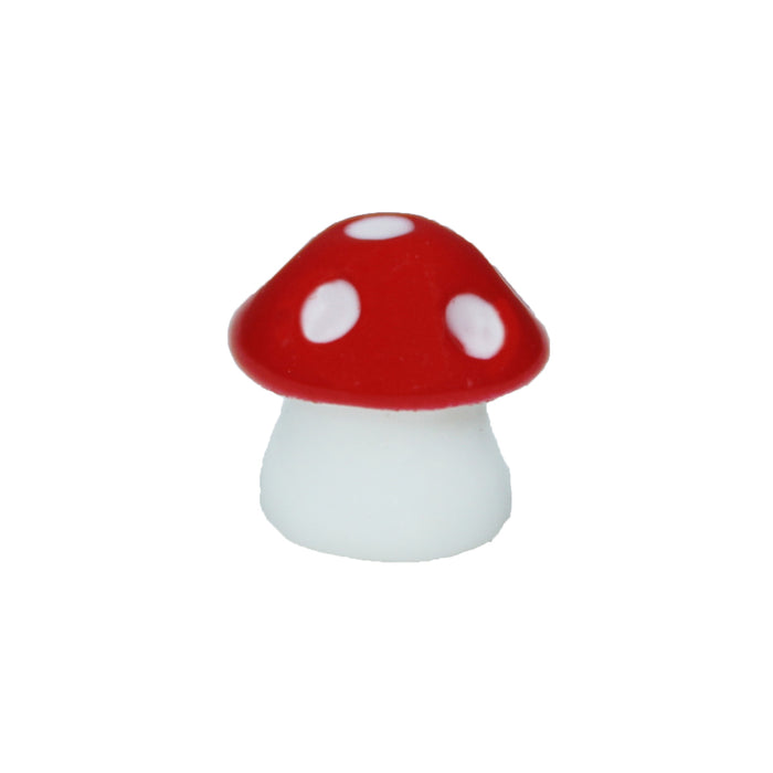 Miniature Toys - Set of 10 Mushroom  ( Fairy garden accessories)