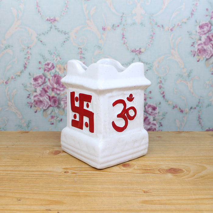 Small Tulsi Planter for Home, Balcony and Garden Decoration - Wonderland Garden Arts and Craft