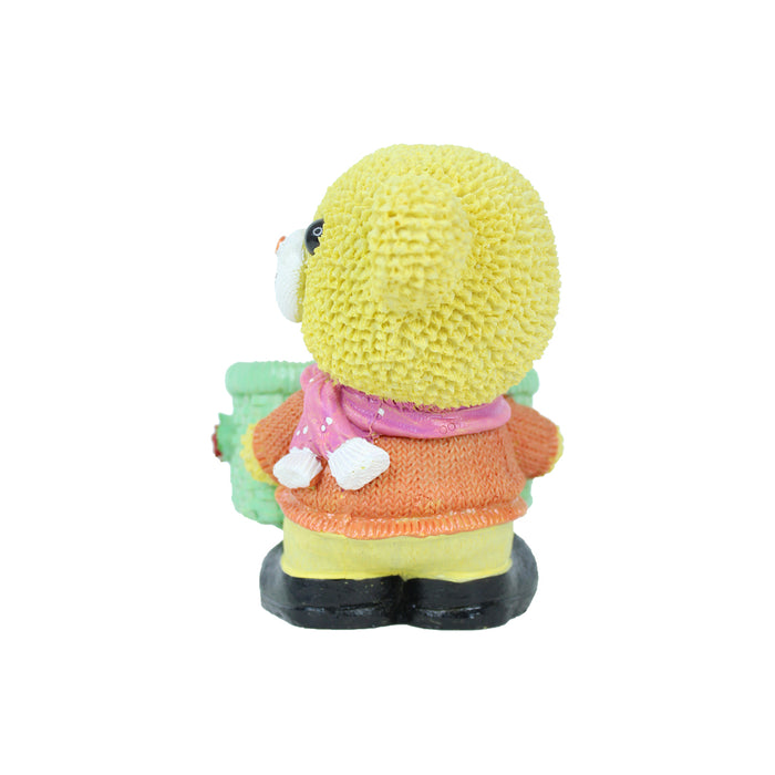 Teddy Bear Succulent for Home Decoration (Yellow)