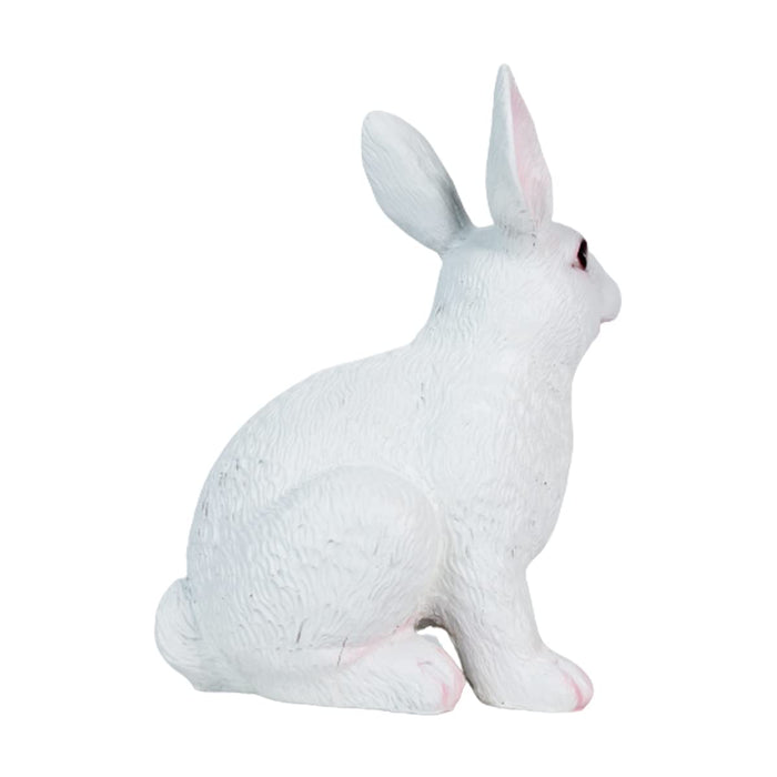 Imported Rabbit Statue for Garden Decoration (White)