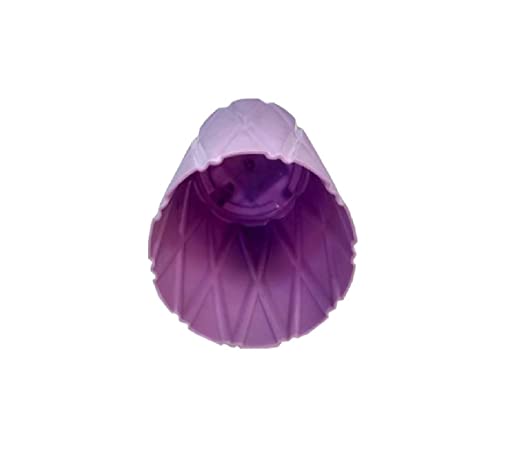 (Set of 4) 4 x 4" Solitaire Pot for Home Garden, Purple