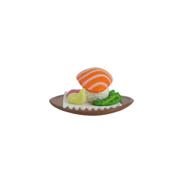( Pack of 10) Sushi Miniature Figurines Resin Mini Food Props