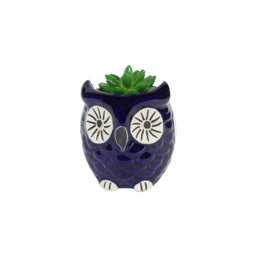 Ceramic Owl planter 