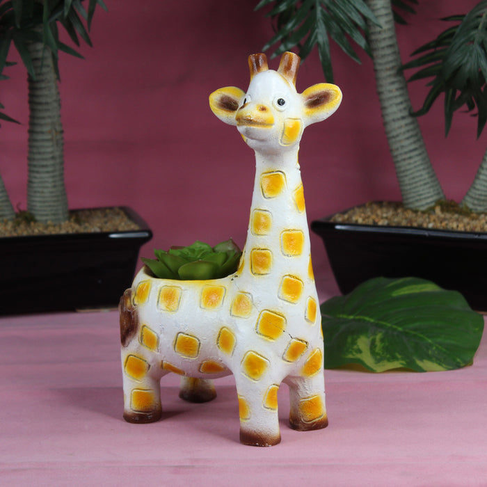 Giraffe Planter for Home and Garden Decoration