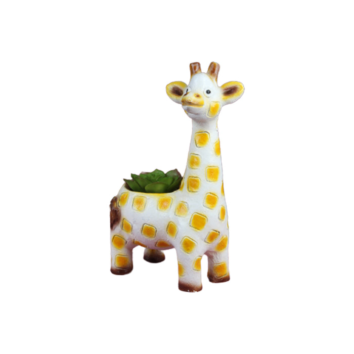 Giraffe Planter for Home and Garden Decoration