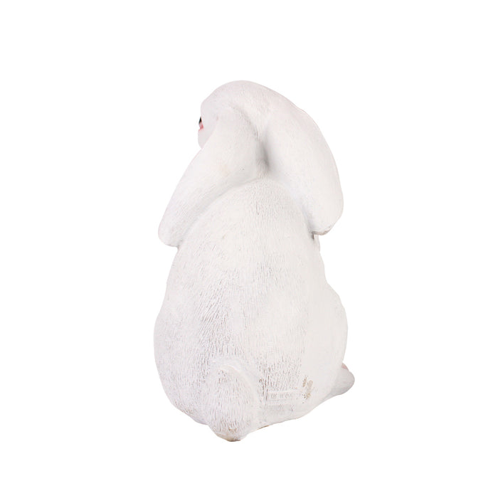 Ears Down Big Rabbit Statue for Balcony and Garden Decoration
