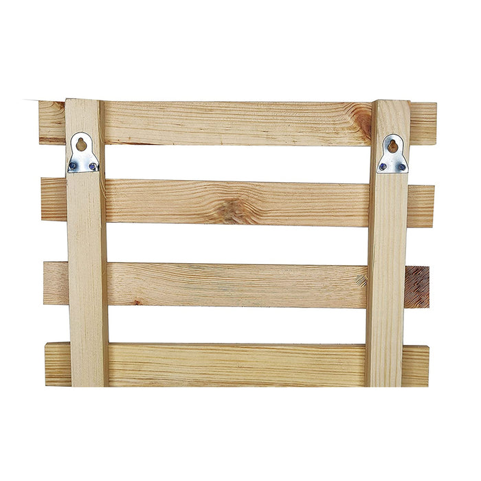 Wonderland Wood Wall Frame Planter Stand, 3 feet, 2 Pieces