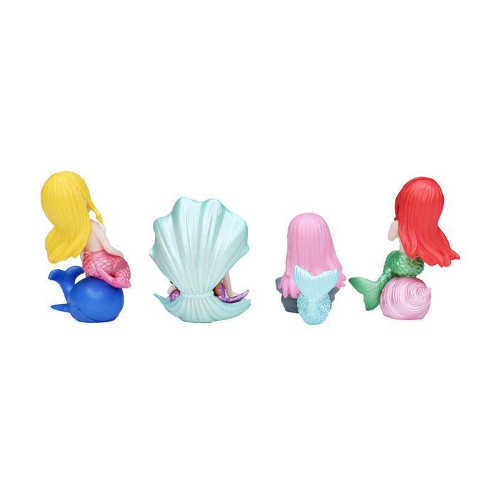 Miniature Toys : (Set of 4) Mermaid