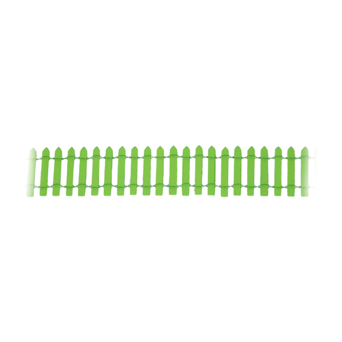 Wonderland Set of 2 Miniature Toys Long Fence (Green)