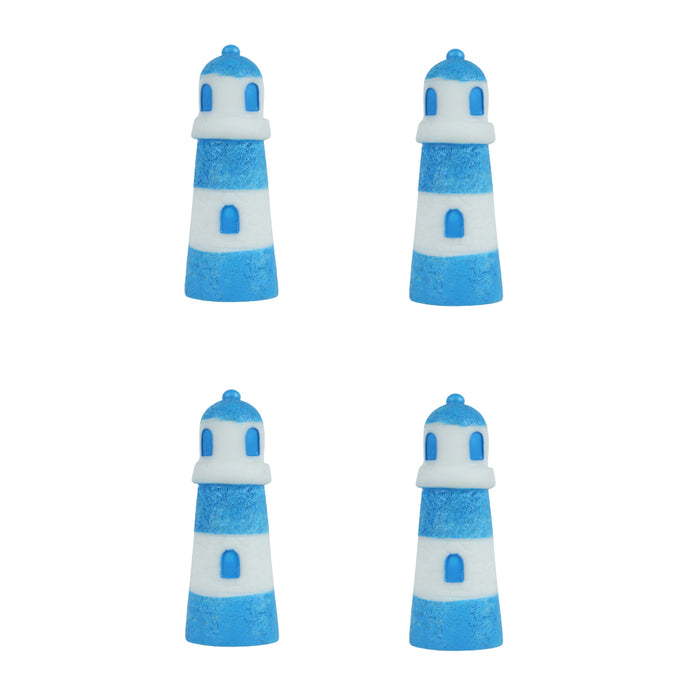 (Set of 4) Light House Miniature Toys