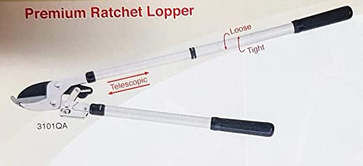 Garden tools : Heavy Duty Ratchet Telescopic Anvil Lopper | Cuts upto 1.7 inch thick