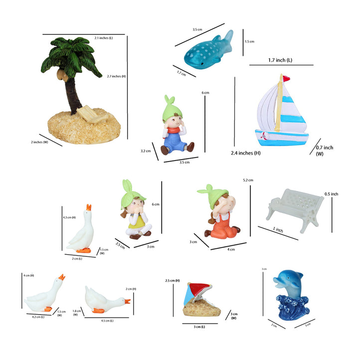 Miniature toys pack of 15 items