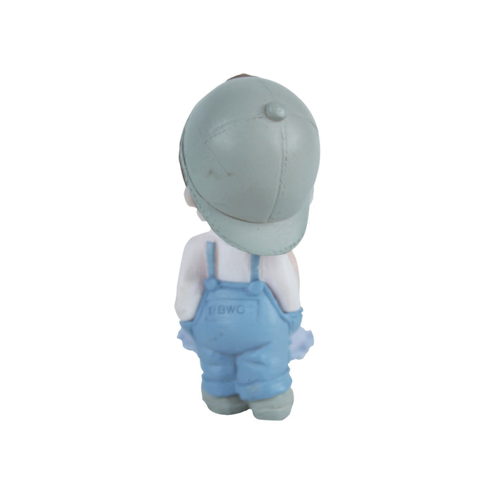 Wonderland Kissing Cap Couple (Blue)  Miniature toys