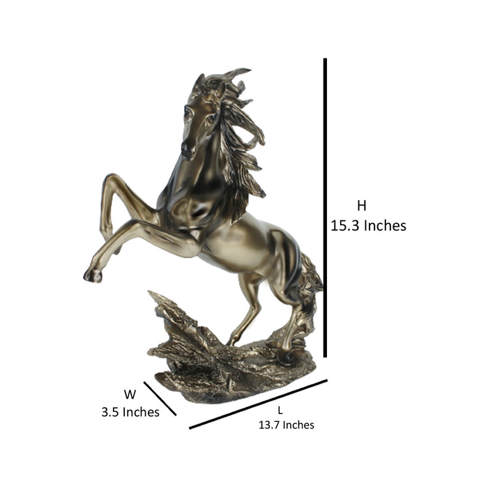 Running Horse statue showpiece , center piece for living room, drawing room