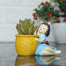Dream Girl Succulent Pot for Home Decoration - Wonderland Garden Arts and Craft