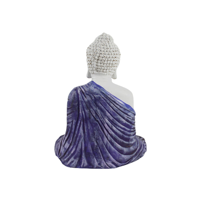 Wonderland Resin 14'' Purple Buddha (Samadhi)