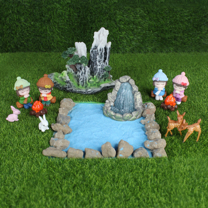 Miniature Toys : (Set of 14) Miniature Combo (Garden DIY Kit)