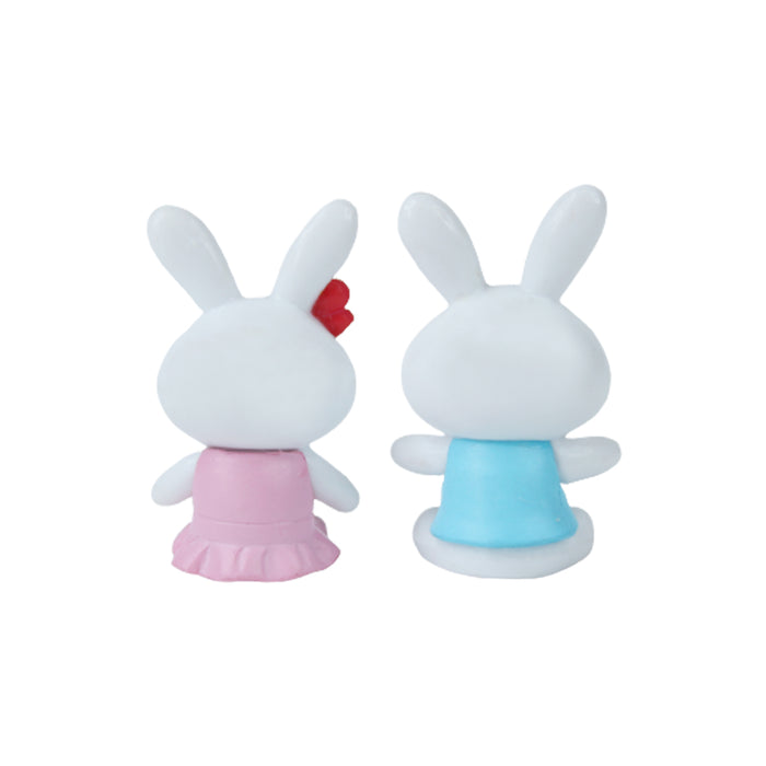 Miniature Toys :  (Set of 2) Bunny Kids