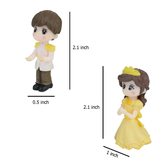 Miniature Toys : Prince & Princess for Fairy Garden Accessories