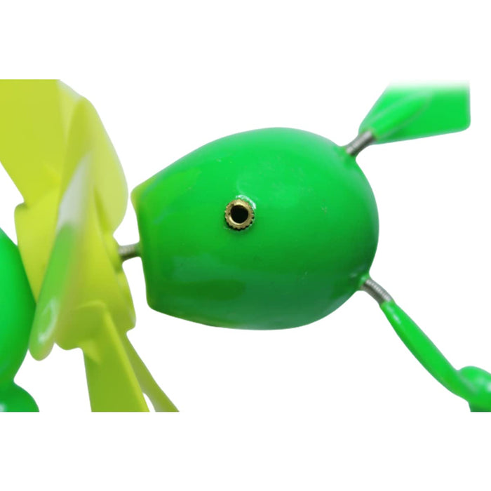 (Set of 4) Fan Frog Stake/Stick for Garden Decoration