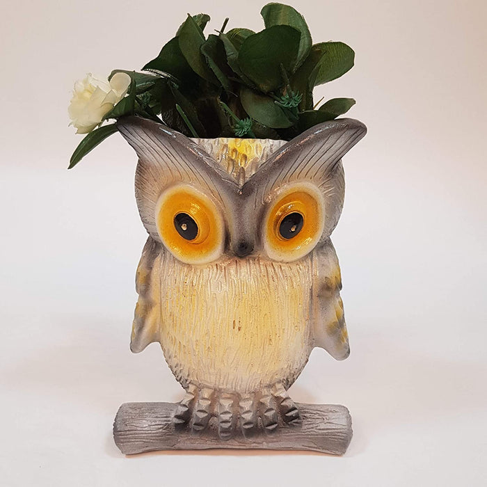 Owl Planter for Garden and Balcony Decoration