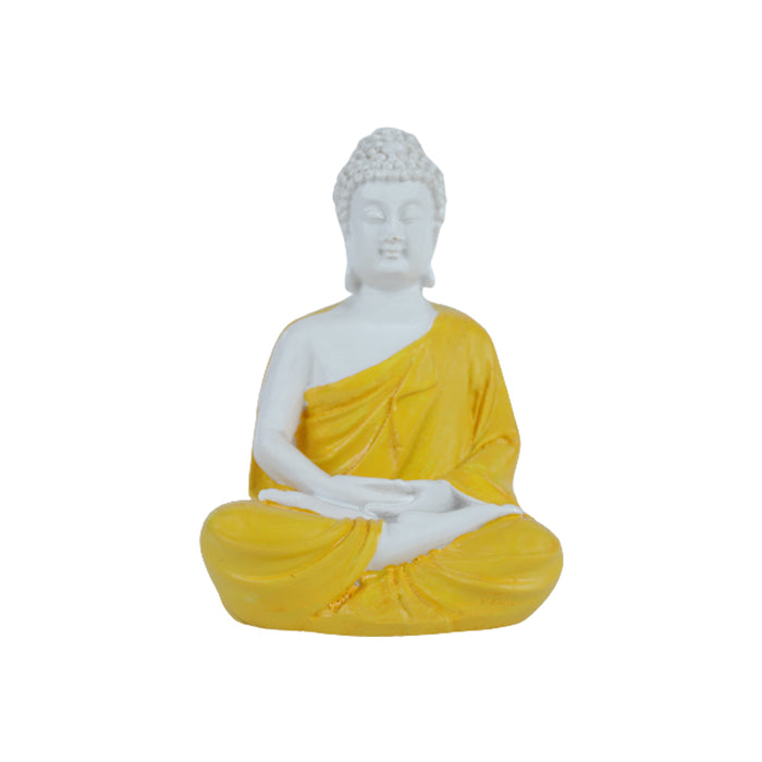 (5 inch) Small Buddha Statue (Yellow)