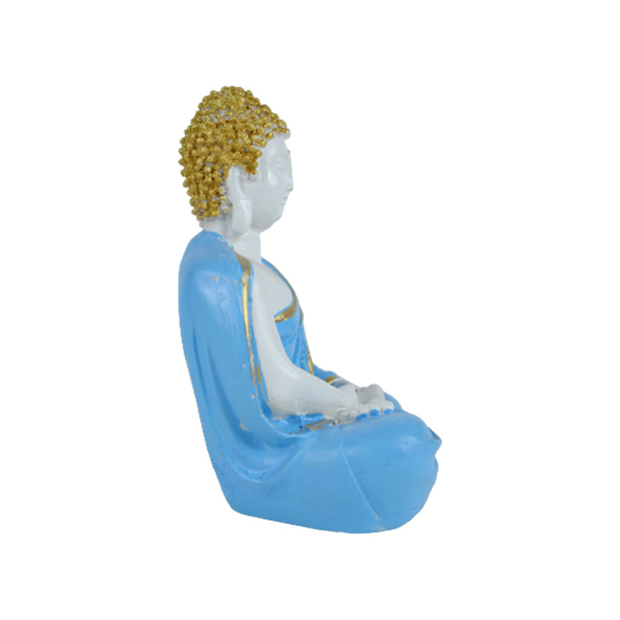 (5 inch) Small Buddha Statue (Blue)