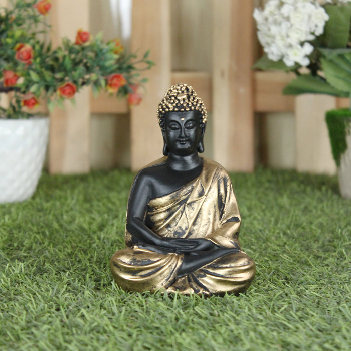(5 inch) Small Buddha statue (Golden)