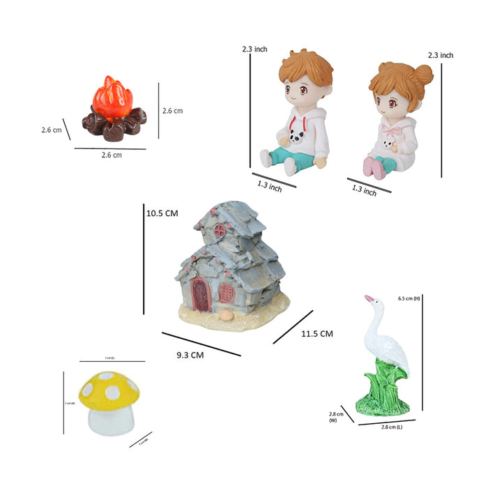 Miniature  toys DIY Combination Set (6)