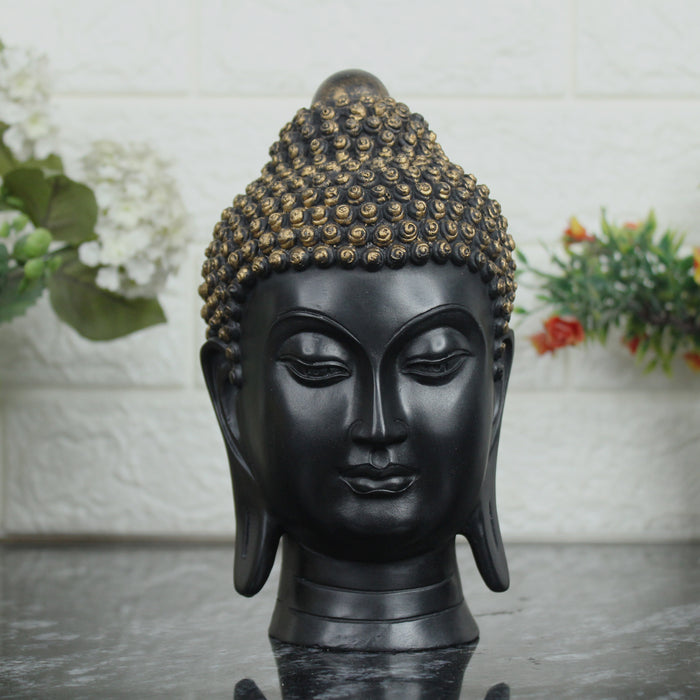 Black Buddha Head Home & Garden