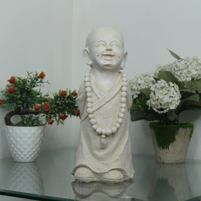 Mala Monk 2 Garden Statue