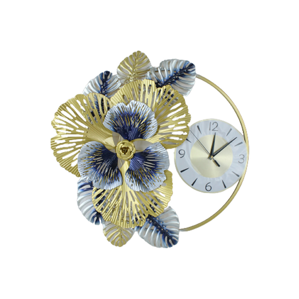 Wall Decor - Luxury Floral Wall Clock