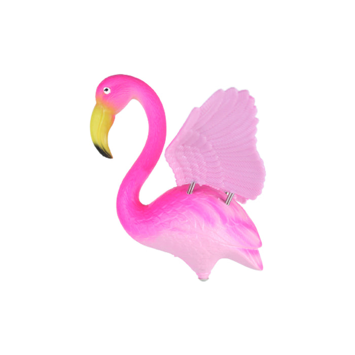 (Set of 4) Flamingo with Wings Stake/Stick for Garden Decoration