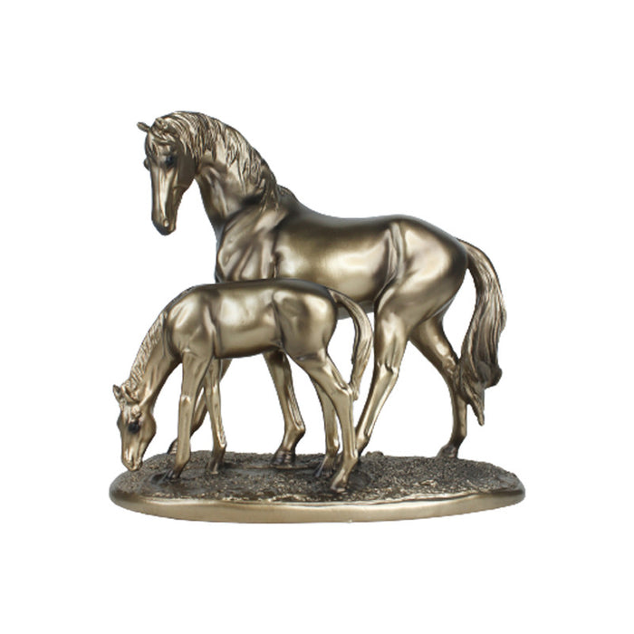 Horse with foal statue for showpiece for living room, drawing room, home decoration