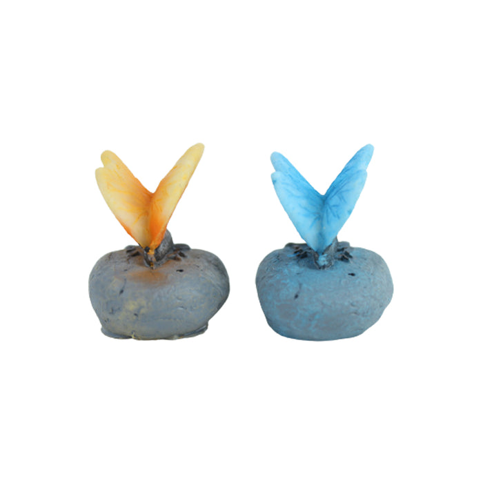 Miniature Toy : Set of 4 Resin butterfly