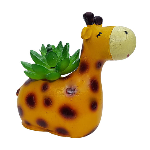 Giraffe Shape Succulent Pot for Home and Balcony Decoration - Wonderland Garden Arts and Craft